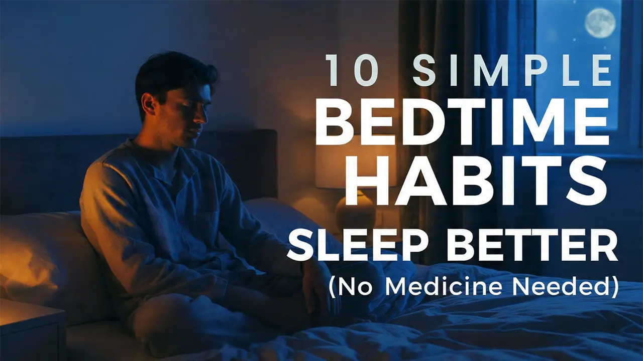 Relaxing bedtime drink for better sleep